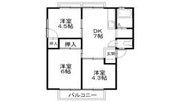 エクセレントハイツ間取り図面