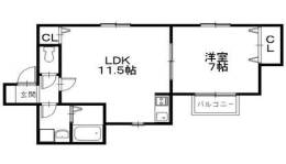 アーバンハイツ間取り図面