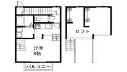 プロス城町間取り図面