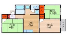 レークハイツ西今間取り図面