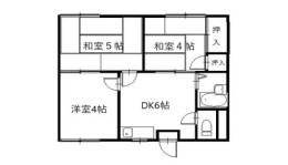 三晃ハイツ間取り図面