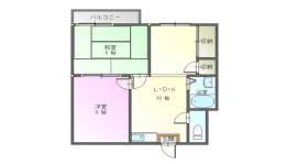 三晃ハイツ間取り図面
