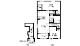 Cross　Terrace（クロステラス)間取り図面