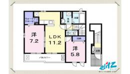 バーン　デライト間取り図面