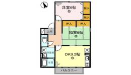 ディアコート　Ⅱ間取り図面
