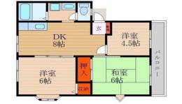 サンガーデン京町A棟間取り図面