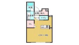 イストワール平田間取り図面