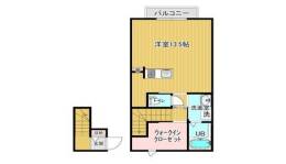 イストワール西今Ⅱ間取り図面