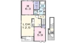 ジュネス・ドミールⅡ間取り図面