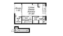 カルフールⅨA棟間取り図面
