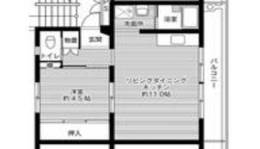 ビレッジハウス稲枝　2号棟間取り図面