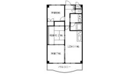 クレストYMD　１間取り図面