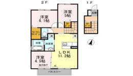 クレールハイツ間取り図面