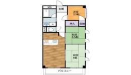 コーポイチバン高宮間取り図面