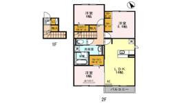 WIT IRISⅡ(ｳｨｯﾄｱｲﾘｽﾂｰ)間取り図面