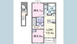 グランコスタ　Ⅱ間取り図面