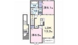 フロントパークひこねⅡ間取り図面