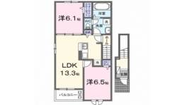 フロントパークひこねⅡ間取り図面