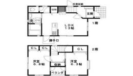 貸家間取り図面