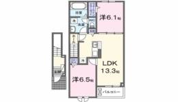 サニータウン横田 Ⅰ間取り図面