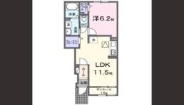 サニータウン横田Ⅱ間取り図面