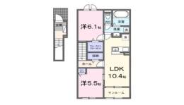 ヴァンヴェール彦根ＲＳ間取り図面