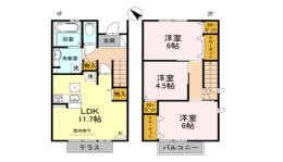 メゾネットコスモ間取り図面