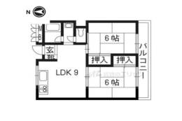 松原ハイツマキ間取り図面