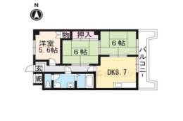 ウエストハイツP1間取り図面