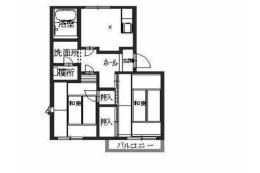 ホワイティハイツC棟間取り図面