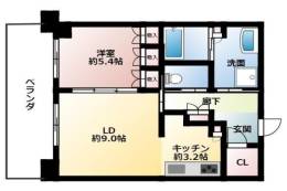 ジオ高槻ミューズレジス間取り図面
