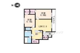グランヴェルデ高槻間取り図面