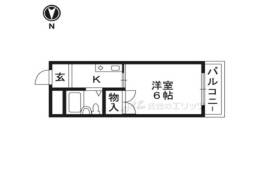 クローバーMオザキB棟間取り図面