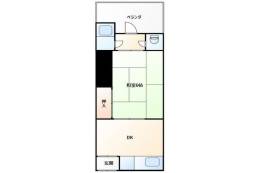 藤田アパート西棟間取り図面