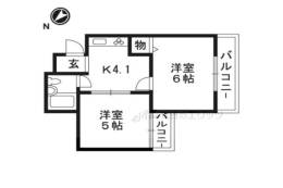 摂津ハイツ間取り図面
