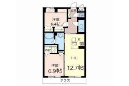 シャーメゾン美穂ヶ丘間取り図面