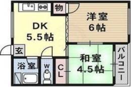 中井マンション間取り図面