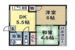 中井マンション間取り図面