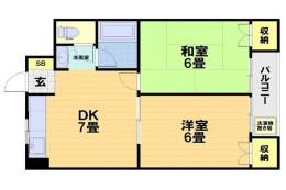 ハムロハイツ杉田A棟間取り図面