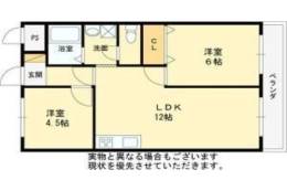 第46シマナカハイツ間取り図面