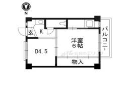 ビレッジハウス高田4号棟間取り図面