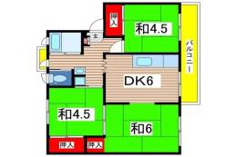 翠ヶ丘団地2号棟間取り図面