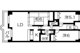 カルムフォーレ千里山間取り図面