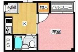 コーポナーサリー間取り図面