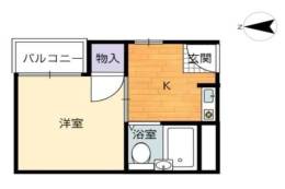 コーポナーサリー間取り図面