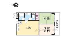 天王タウンハイツ間取り図面