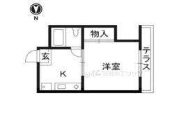 春日薩摩マンション間取り図面