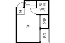 アパートメント摂津間取り図面