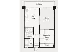 マンションサンプラザ1間取り図面