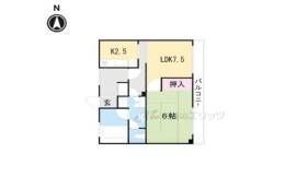 マンションサンプラザ1間取り図面